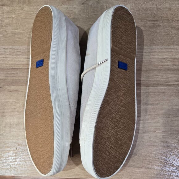 Keds Kick Start Suede Lace-Up Sneaker w/Dear Foam, Light Pink, Sz 9.5 - Picture 4 of 4